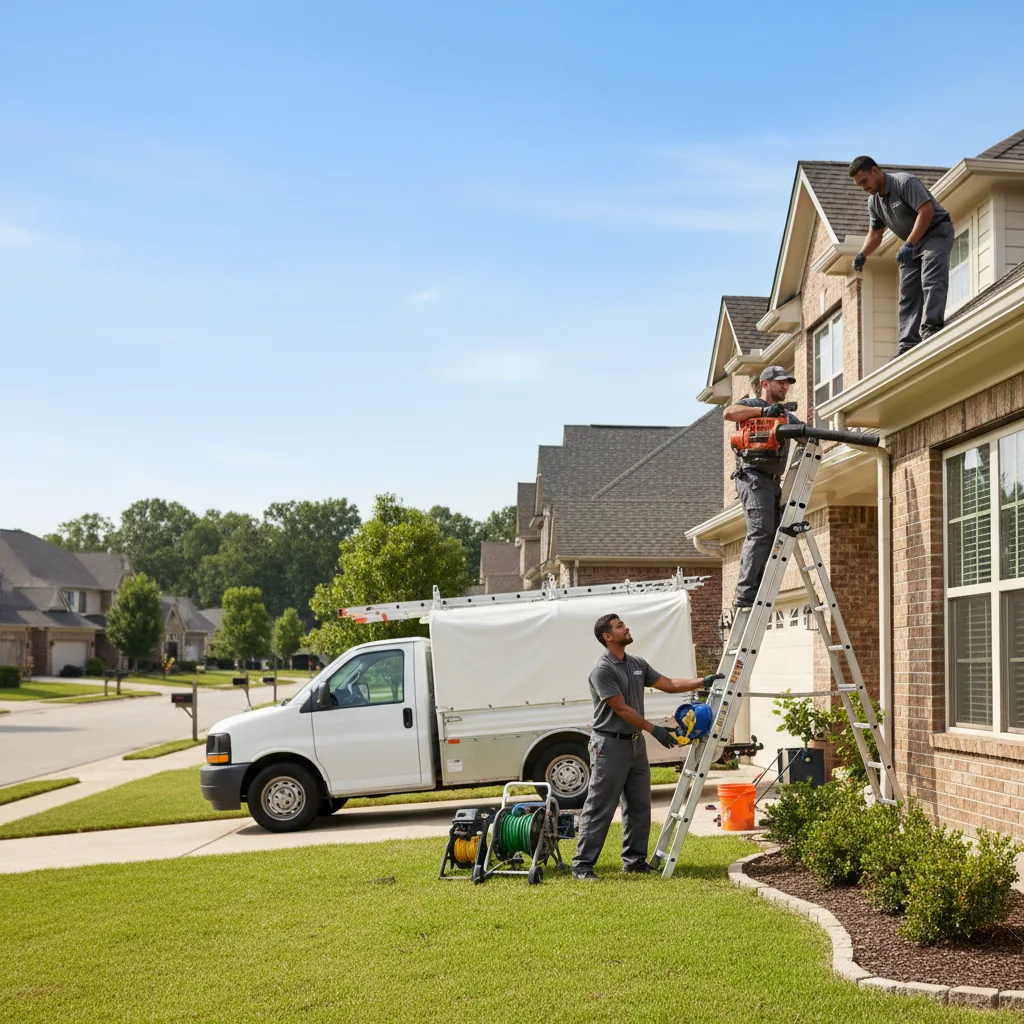 Home Gutter Service in Huntington, TX near me